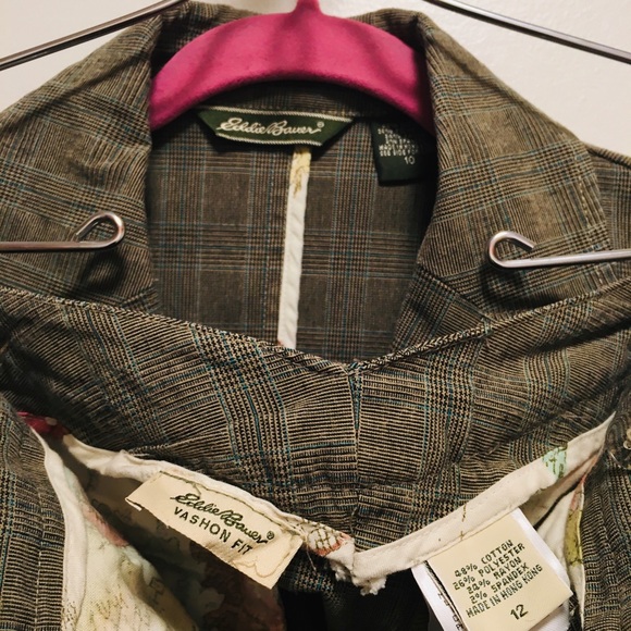 Eddie Bauer Olive/Teal Pants Suit Size 10/12 - Picture 7 of 7